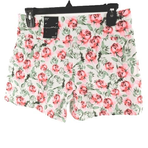 Poliéster INC International Concepts Mujer Pantalones Cortos Floral para De mujer