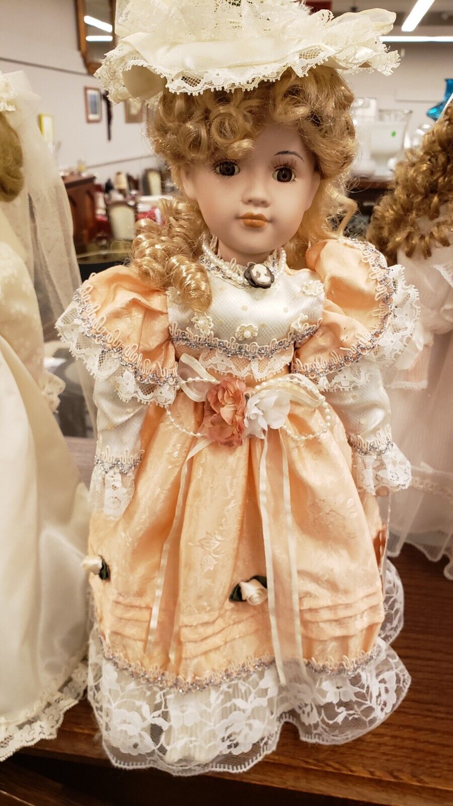 19th c. French Black Bisque Doll - Knightsbridge Charleston