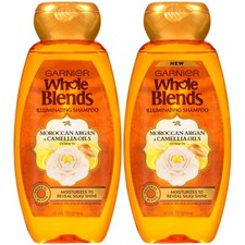 2 PACK SHAMPOO WITH MOROCCAN ARGAN CAMELLIA OIL EXTRACTS, FOR DRY HAIR 12.5 OZ