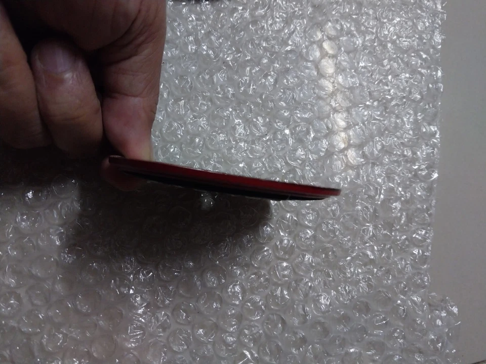 Insignia emblema tanque de gasolina roja apta para Harley Davidson Panhead 1957 1958 par 2 piezas Foto 4 de 4