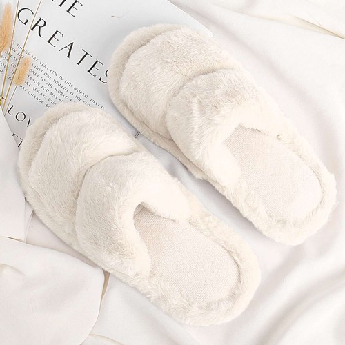 Womens Spa Slippers Indoor Shoes Terry Open Toe; Great for Shower, Pool and Bath - Picture 12 of 15