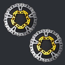 2 PCS 14.0" Big Brake Rotors for Harley 09-23 Touring with 17" 19" 21" Ties