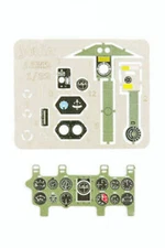 1/32 Yahu Models A6M2 Zero Mits. Green - Instrument Panel