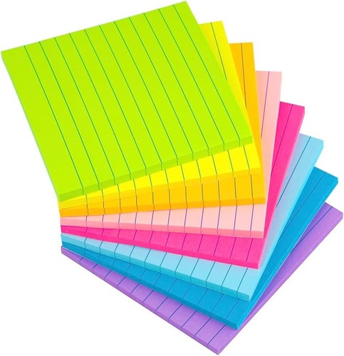 Post It Sticky Notes Reminders Self Adhesive Various Size Colours Paper Memo Pad - Picture 8 of 99