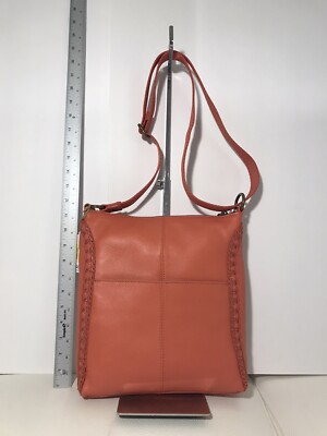 The Sak Lucia Crossbody Papaya Crochet One Size