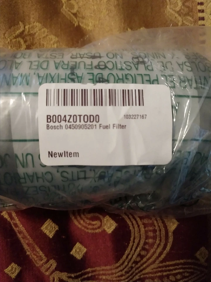 Filtro de combustible Bosch F5201 para BMW M3 0450905201 Foto 3 de 3