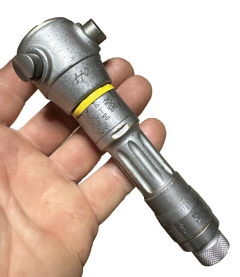 Tesa Swiss 40-50mm Internal Bore Micrometer Tri-Mike Cylinder Machinist Tool
