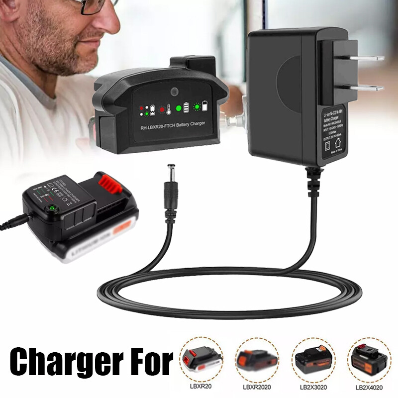 Home Depot LCS1620 Battery Charger Replacement For Black Decker