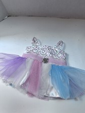 Build a Bear BAB Princess Dress Tulle Sequins Jewel