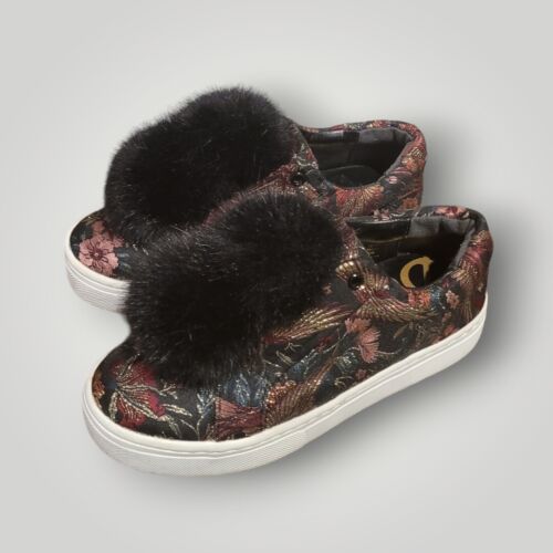 Sam Edelman Sneaker Leya Pom Pom  Jacquard Multic… - image 1