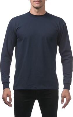 Proclub Heavy Weight White T-shirt - Big & Tall In White | Red Rat - Foto 13