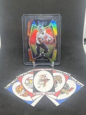 2021 Panini Select Dez Fitzpatrick #172 RC Tie Dye Die Cut Prizm Titans /25