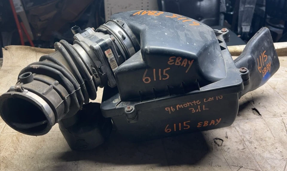 Monte Carlo 94-01 1995-99 LUMINA Limpiador de admisión de aire Caja de filtro Conjunto de carcasa Foto 2 de 4