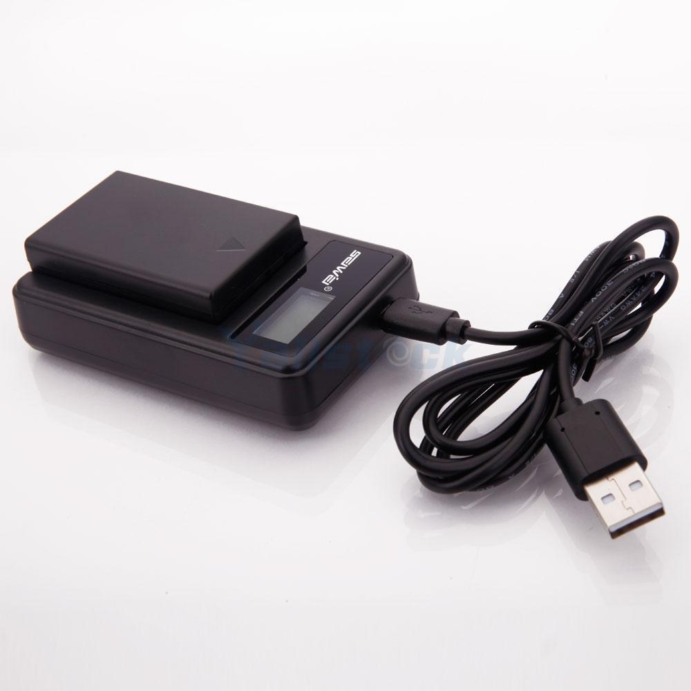 Batteria E Caricabatterie USB Per Sony NP-F550/F330/F530/F570 - 2900mAh - Foto 5