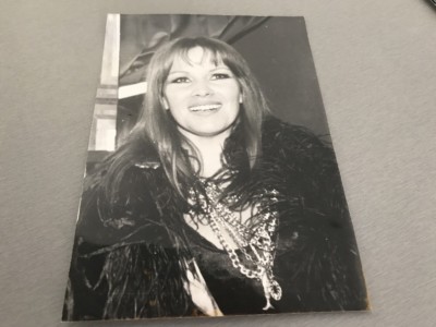 Photo De Presse Originale De DALIDA - Tirage 13x18cm - Icone Années 60/70