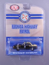 2022 ACME Greenlight 1991 FORD MUSTANG SSP Florida Highway Patrol 1:64 Scale