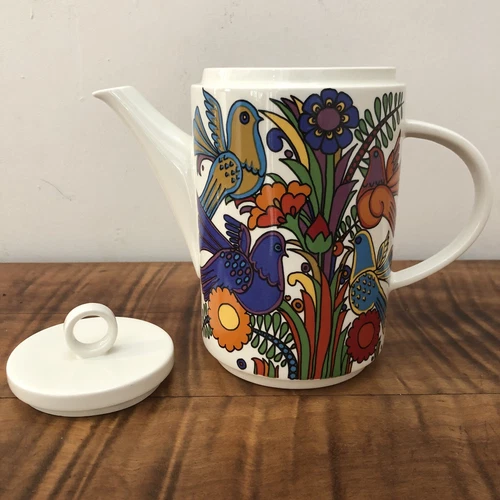VILLEROY & BOCH, ACAPULCO, Porcelain Coffee / Tea Pot and Wong Lid