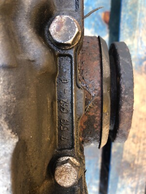 BMW E61 5 Series Rear Diff Differential Axle Transmission 7519662