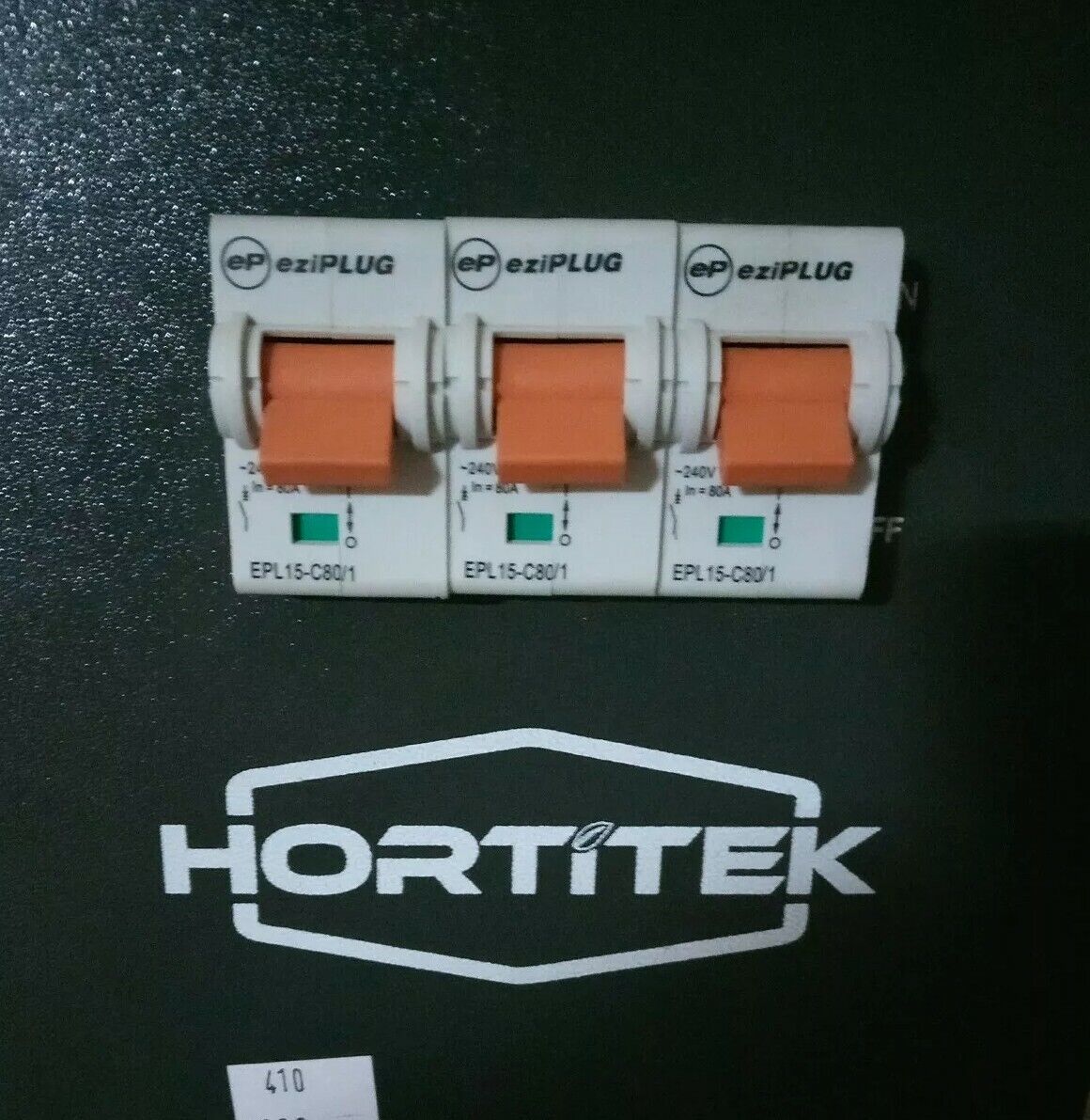 Hortitek 3 Phase Distribution Box 80 amp Hydroponic HID LED Ligh