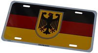 Germany/german - License Plate 6 X 12 Inches Embossed Aluminum Germany/german - License Plate 6 X 12 Inches Embossed Aluminum
