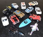 Vintage Tonka Mini Micro Machines Vehicles Trucks Cars Planes Lot of 13 Toys