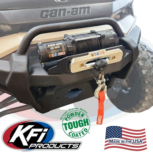 KFI UTV 3000lbs Winch A3000 & Mount 102330 Kit 2026 Can-Am Defender X MRHD11 - Bild 4 von 8