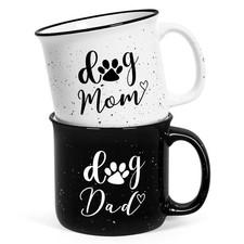 Dog Mom and Dad Mugs Gifts, Mothers Day Fathers Day Gift for Dog Owners Lover...