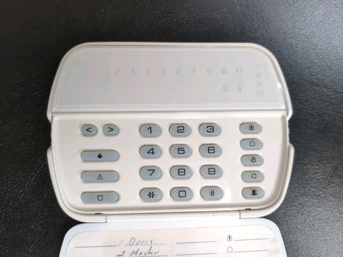 DSC PK5508 PowerSeries 8 Zone Keypad Englisch - getestet