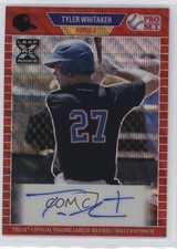 2021 Leaf Pro Set Metal 1989 Red Wave Tyler Whitaker #PA-TW1 Auto v9t