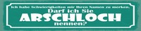 Holzschild 10X46 Cm Darf Ich Sie Arschloch Nennen Deko Geschenk Schild