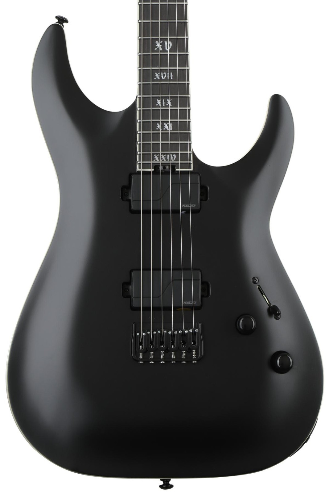 Schecter C-1 SLS Evil Twin - Черный сатин 246790₽