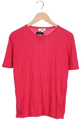 COS T-Shirt Damen Shirt Kurzärmliges Oberteil Gr. L Baumwolle Seide ... #7urfc2f
