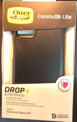 Otterbox Commuter Lite Series Case For Samsung Galaxy A12 - Black