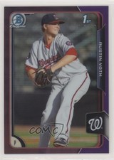 2015 Bowman Chrome Prospects Purple Refractor 219/250 Austin Voth #BCP28 11pj