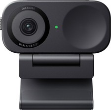Insta360 - Link 2C Standard - AI-Powered 4K webcam - Black