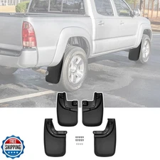 JTYZSM Mud Flaps for 2005-2015 Toyota Tacoma with OEM Fender Flares, No Drill