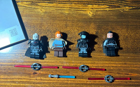 LEGO Star Wars 75336 Inquisitor Transport Scythe Set with 4 Minifigures & Manual