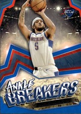 2023-24 Topps G-League Jaden Shackelford #AB-17 Ankle Breaker Blue 27K