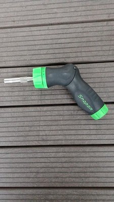Snap-on SGDMRCE4 Multi Angle Ratchet  Driver 5position Soft Grip Green