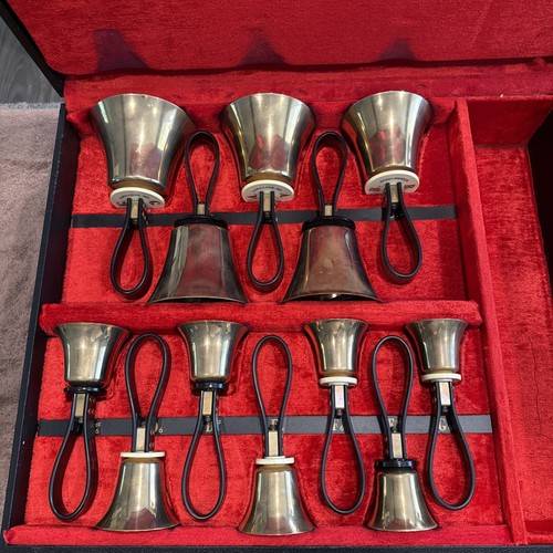 Schulmerich Handbells Case B 2nd Octave G4 - B4 & C#6 - G6 With Case