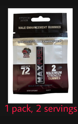 Maxfuel 1 pack male sexual enhancement gummies libido stamina best erectile men