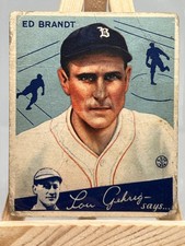 1934 Goudey Baseball Cards 9