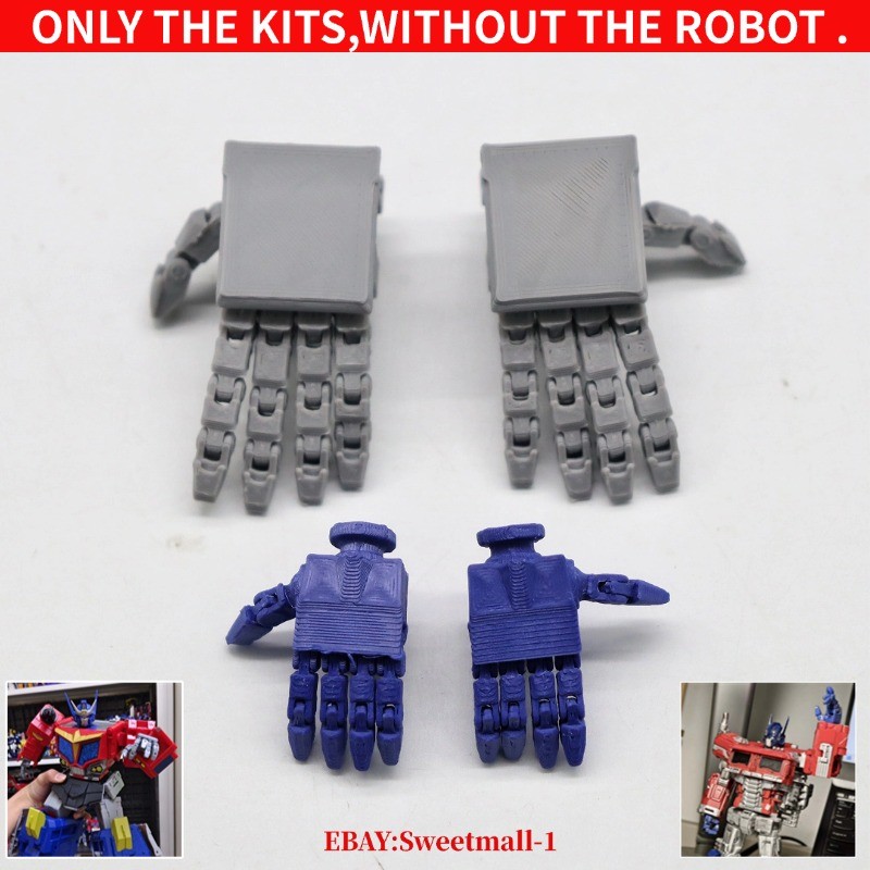 FDM 3D print Mobile Hands Upgrade Kit For Reactive OP/AOTP STAR OP Prime