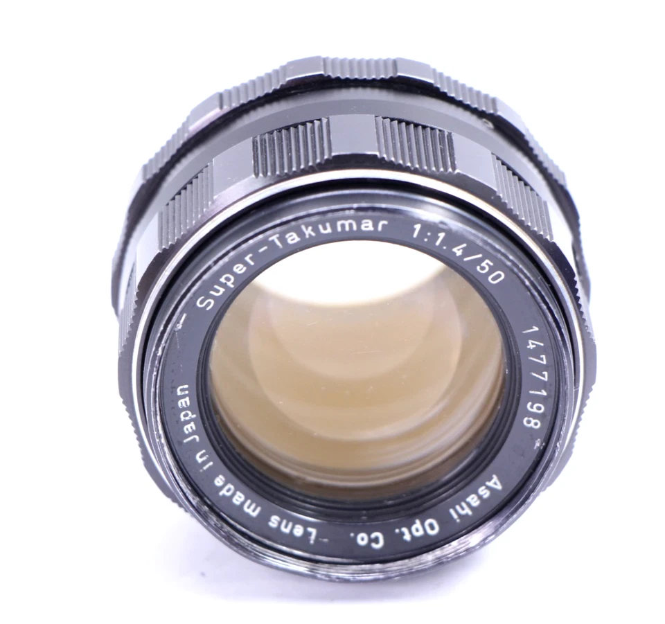 Super Takumar 8 Elements 50mm f1.4 Asahi Opt M42 Pentax Lens 50/1.4 Free US Ship - Image 3 of 4