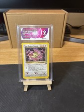 Team Rockets Meowth Ace 9  Black Star Promo 2000 Pokémon League Card English