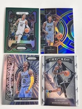 Ja Morant 4 card lot Memphis Grizzlies NBA basketball
