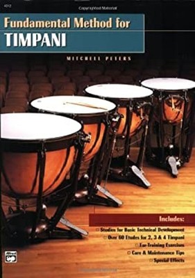 Fundamental Method for Timpani : Comb Bound Book Paperback Mitche