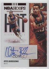 2019-20 Panini NBA Hoops Hot Signatures Red 22/25 Otis Birdsong #HS-OBS Auto 2p7