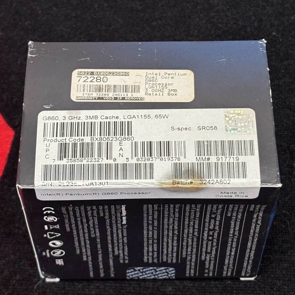 Intel Pentium Processor. G860 LGA 1155. New - Image 4 of 4