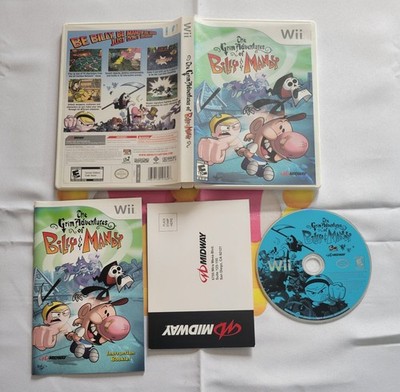 The Grim Adventures of Billy and Mandy Nintendo Wii Complete In Box CIB 